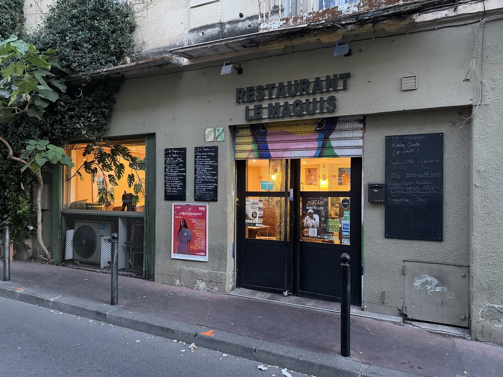 Restaurant le Maquis africain, restaurant à Montpellier