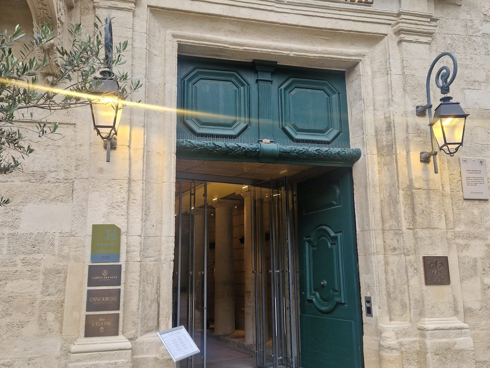 Le jardin des Sens, restaurant à Montpellier